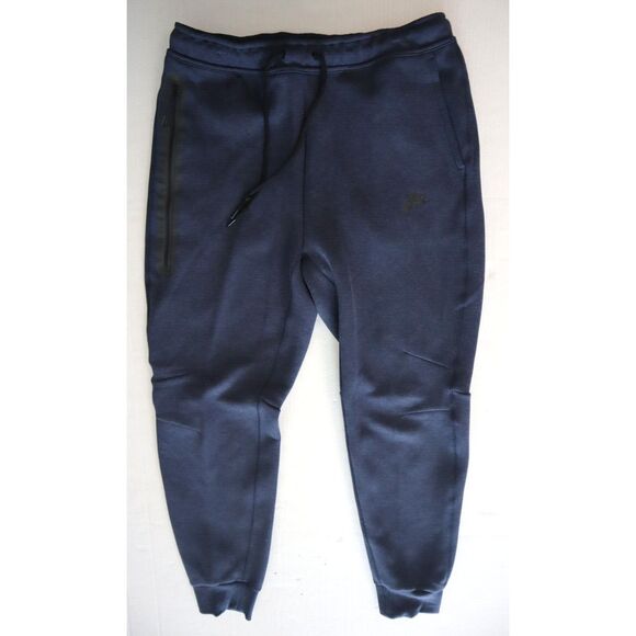 Nike FB8002-473 Men's Sz L Obsidian Heather Sportswear Tech Fleece Joggers - Picture 1 of 16